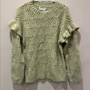 Old Navy Women's Beige Knit Sweater